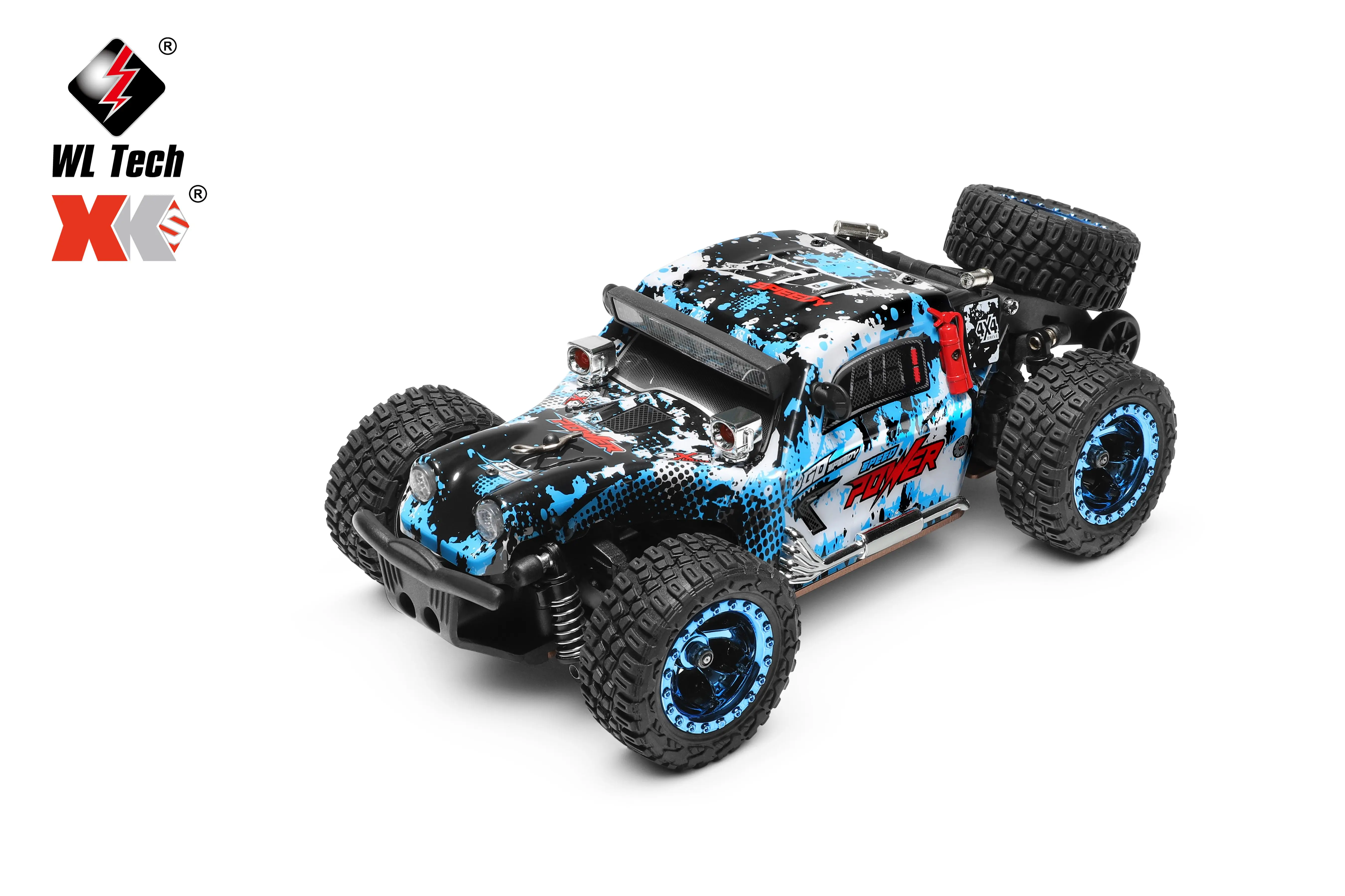 WLtoys 1/28 RC Car 284010 284161 4WD Drive Off-Road 2.4G 30KM/H High Speed Alloy Car 1:28 Rally Racing Car Toys for Kids Gift