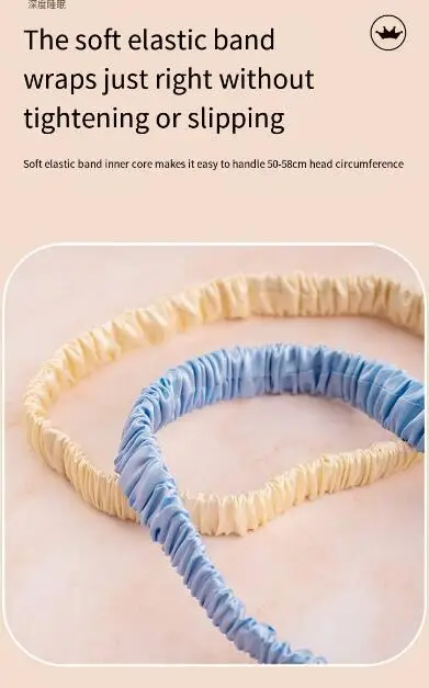 100% Pure Silk Headband for Women Hairband Makeup Accessory Elegant Hair Accessories for Her
