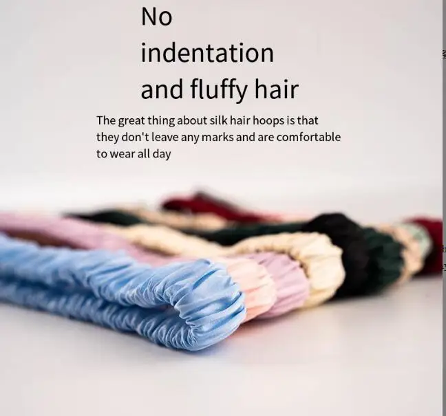 100% Pure Silk Headband for Women Hairband Makeup Accessory Elegant Hair Accessories for Her