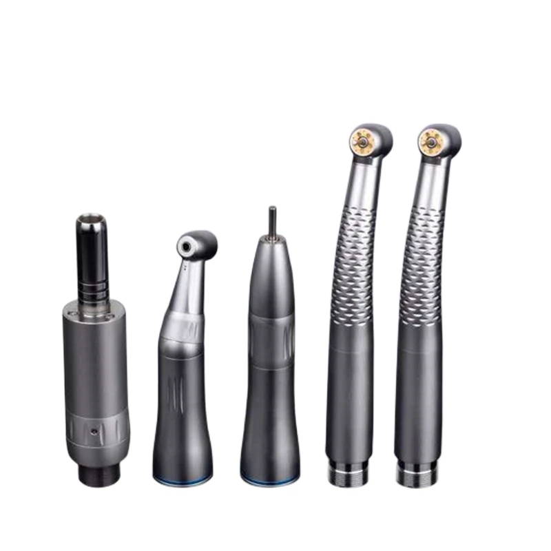 Dental Fast Speed Handpiece WIth LED Slow Low Turbine 2/4 Hole 1SET/5PCS