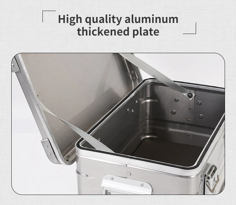 Mountainhiker 20-96L Outdoor Storage Box Camping Picnic Travel Aluminum Alloy Large Capacity Box Accessories Storage Bag 6 Sizes