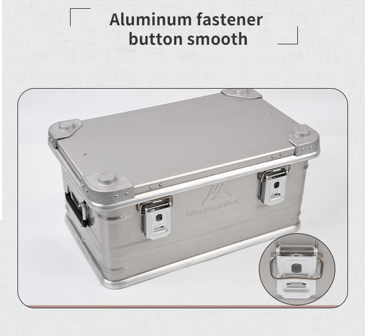Mountainhiker 20-96L Outdoor Storage Box Camping Picnic Travel Aluminum Alloy Large Capacity Box Accessories Storage Bag 6 Sizes