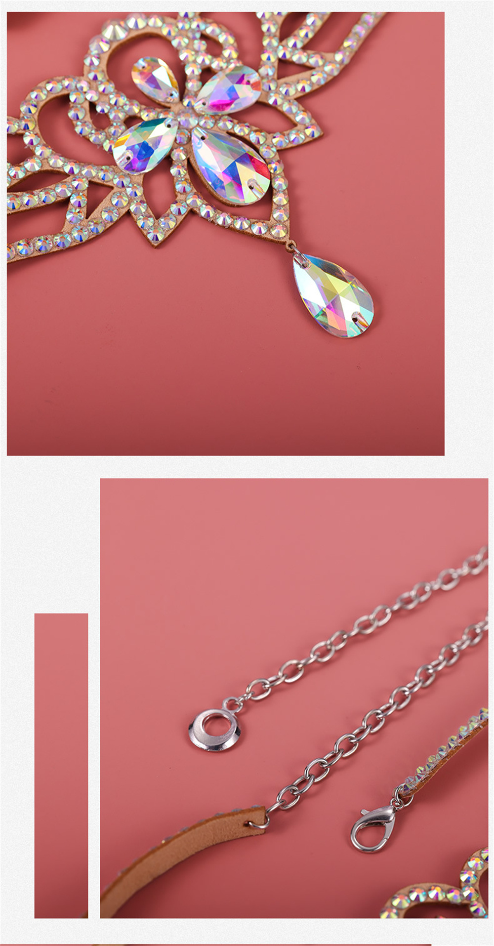 Sparkle Belly Dance Waist Chain Belt Shine Layered Rhinestone Body Jewelry Accessories Bikini Chain Adjusyable for Women Girls