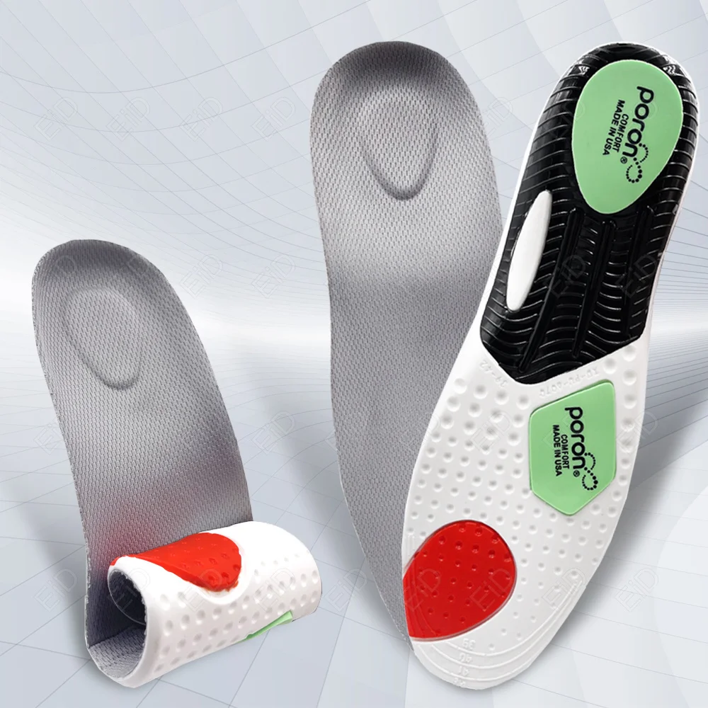 Best Orthopedic Insoles for Feet EVA Gel Shock Absorption Health Orthotic Sole Pad Sport Arch Support Relief Plantar Fasciitis