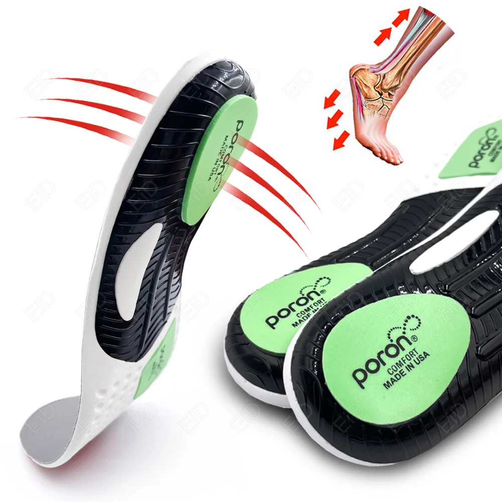 Best Orthopedic Insoles for Feet EVA Gel Shock Absorption Health Orthotic Sole Pad Sport Arch Support Relief Plantar Fasciitis