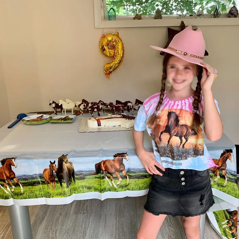 Horse Happy Birthday Cake Toppers Horse Racing Theme Cake Decoartions Horse Racing Birthday Party Decorations Supplies