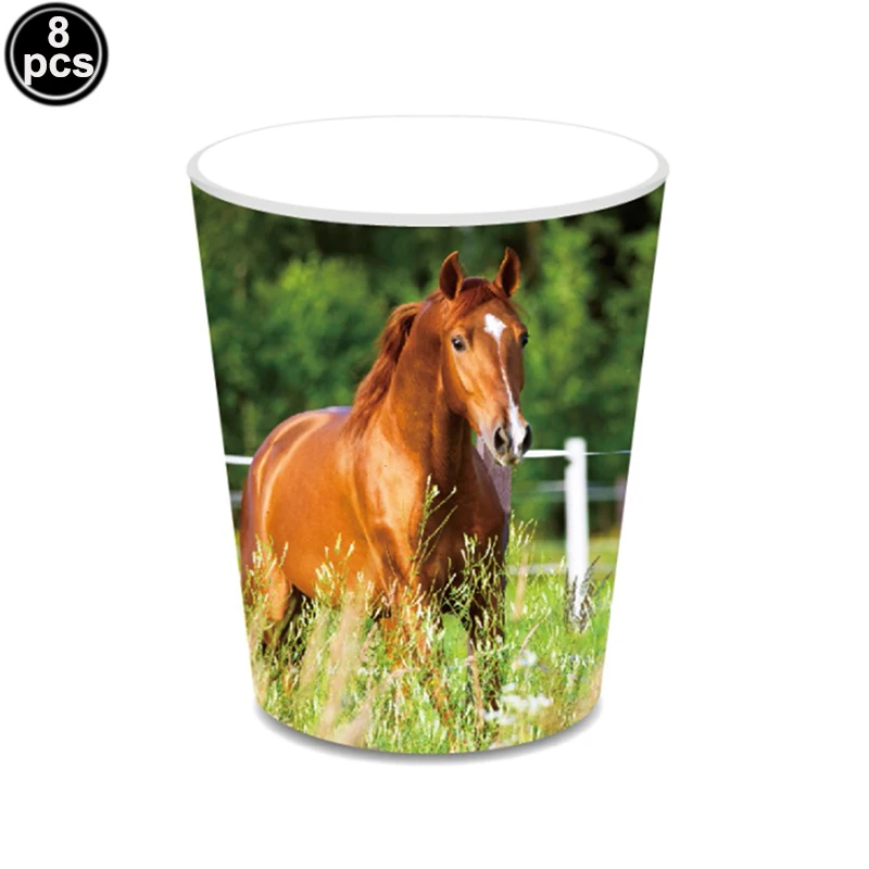 Horse Happy Birthday Cake Toppers Horse Racing Theme Cake Decoartions Horse Racing Birthday Party Decorations Supplies