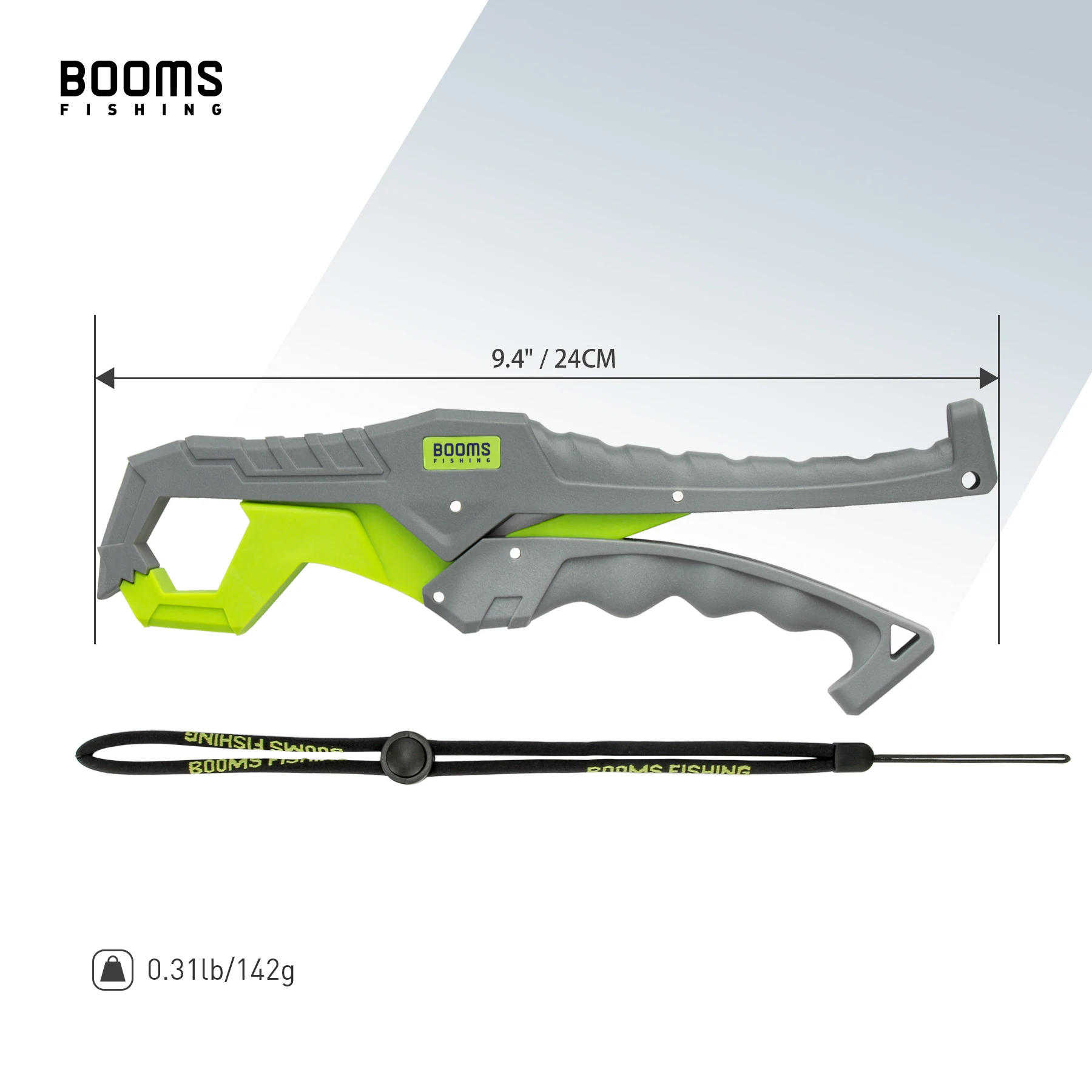 Booms Fishing G5F7 Fishing Pliers and Fish Gripper Compose Tools Set with Lanyard Sheath Anti-Rust Anti-Corrosion Safer For Fish