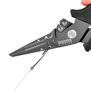 Booms Fishing G5F7 Fishing Pliers and Fish Gripper Compose Tools Set with Lanyard Sheath Anti-Rust Anti-Corrosion Safer For Fish