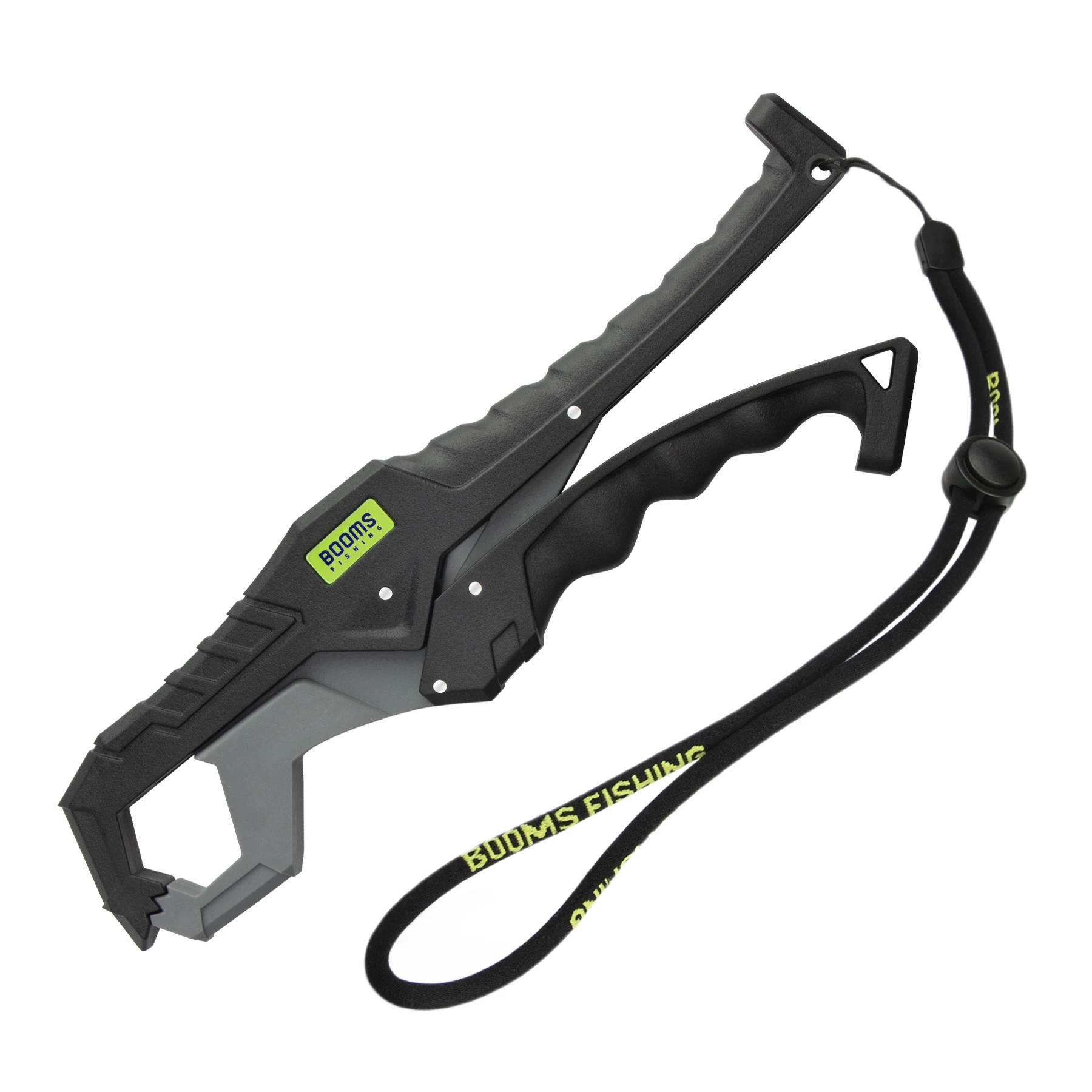 Booms Fishing G5F7 Fishing Pliers and Fish Gripper Compose Tools Set with Lanyard Sheath Anti-Rust Anti-Corrosion Safer For Fish