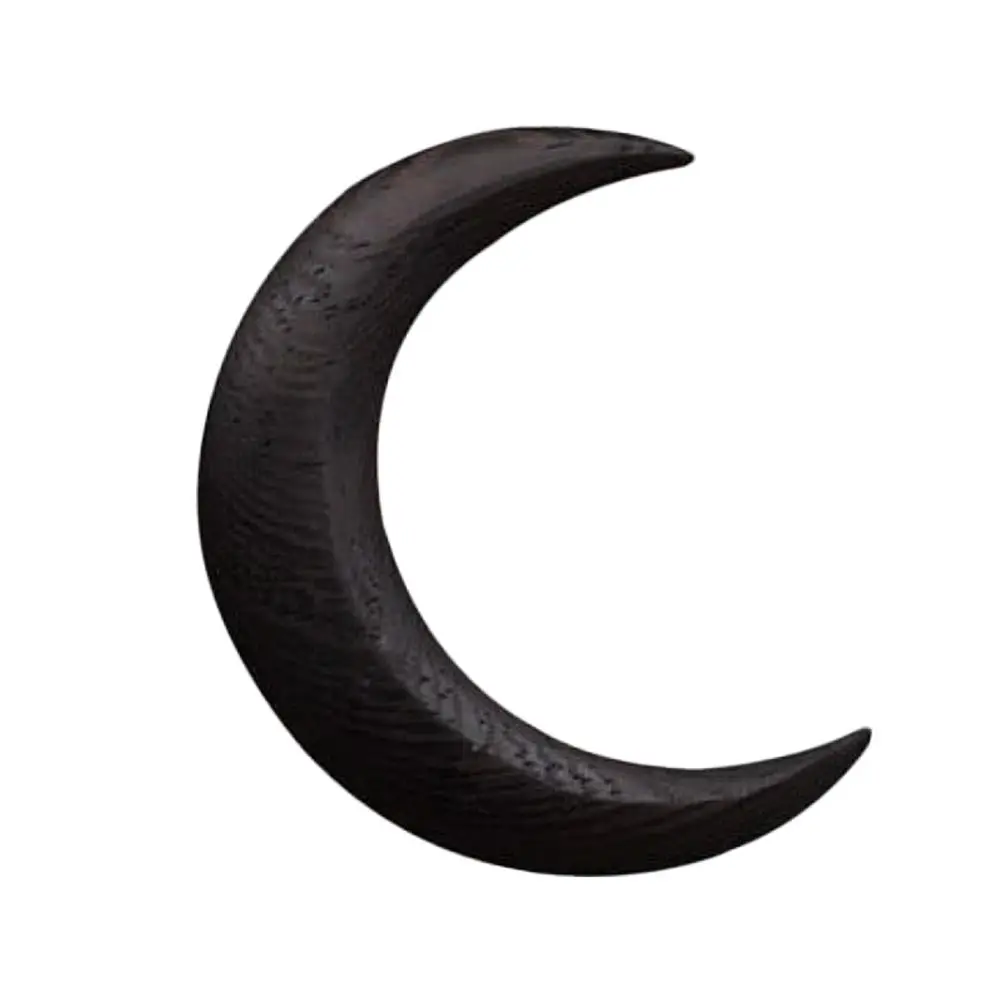 Moon Hair Fork Ramadan Hand Carved Wooden Hair Sticks for Women Long Hair Comb Hair Styling Tools Hair Accessories