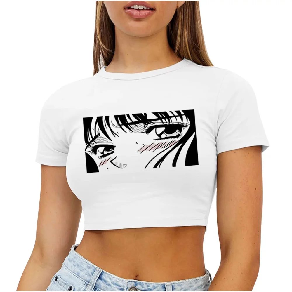 2000s Y2k Crop Tops crop top shoujo girl style Fairy harajuku cute corset Aesthetic babydoll summer girls clothing
