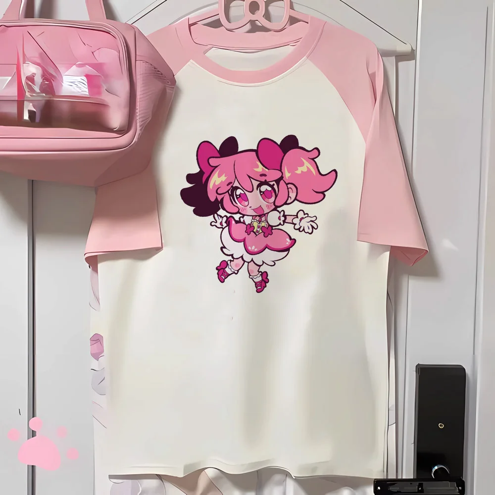 Madoka Magica t shirt women harajuku t-shirts female comic clothing