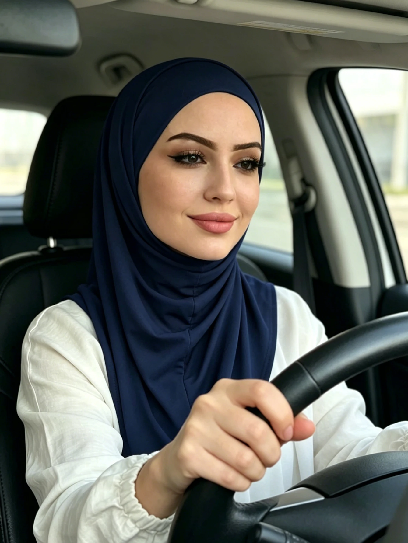 Instant Jersey Hijab Premium Stretch Jersey Headscarf Pre-Sewn Quick Hijab for Muslim Women No Tie Comfortable Hijab for Daily