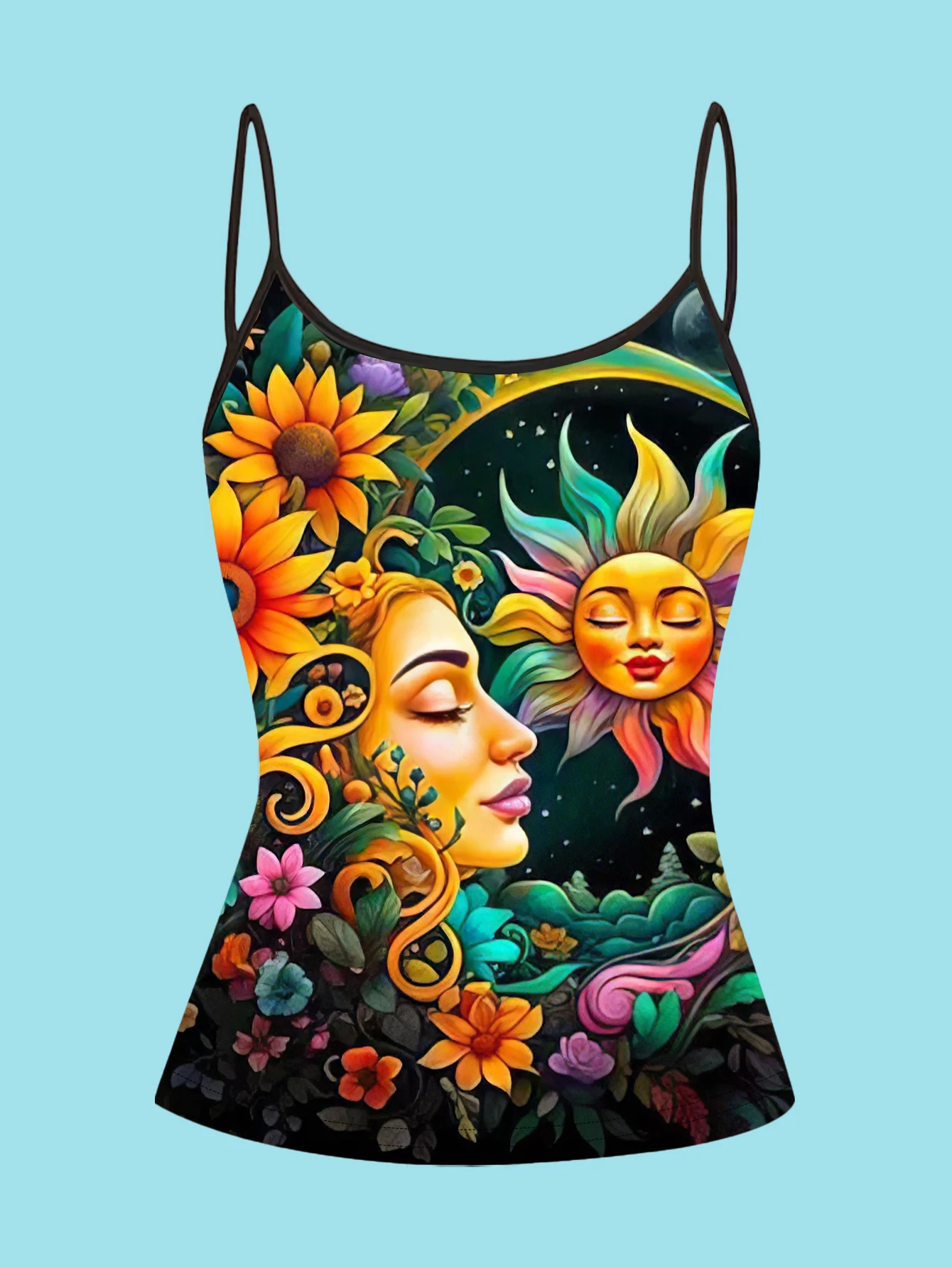 European and American Spring, Summer and Autumn Solid Color Daily Casual Adjustable Suspender Vest Three-Piece Set