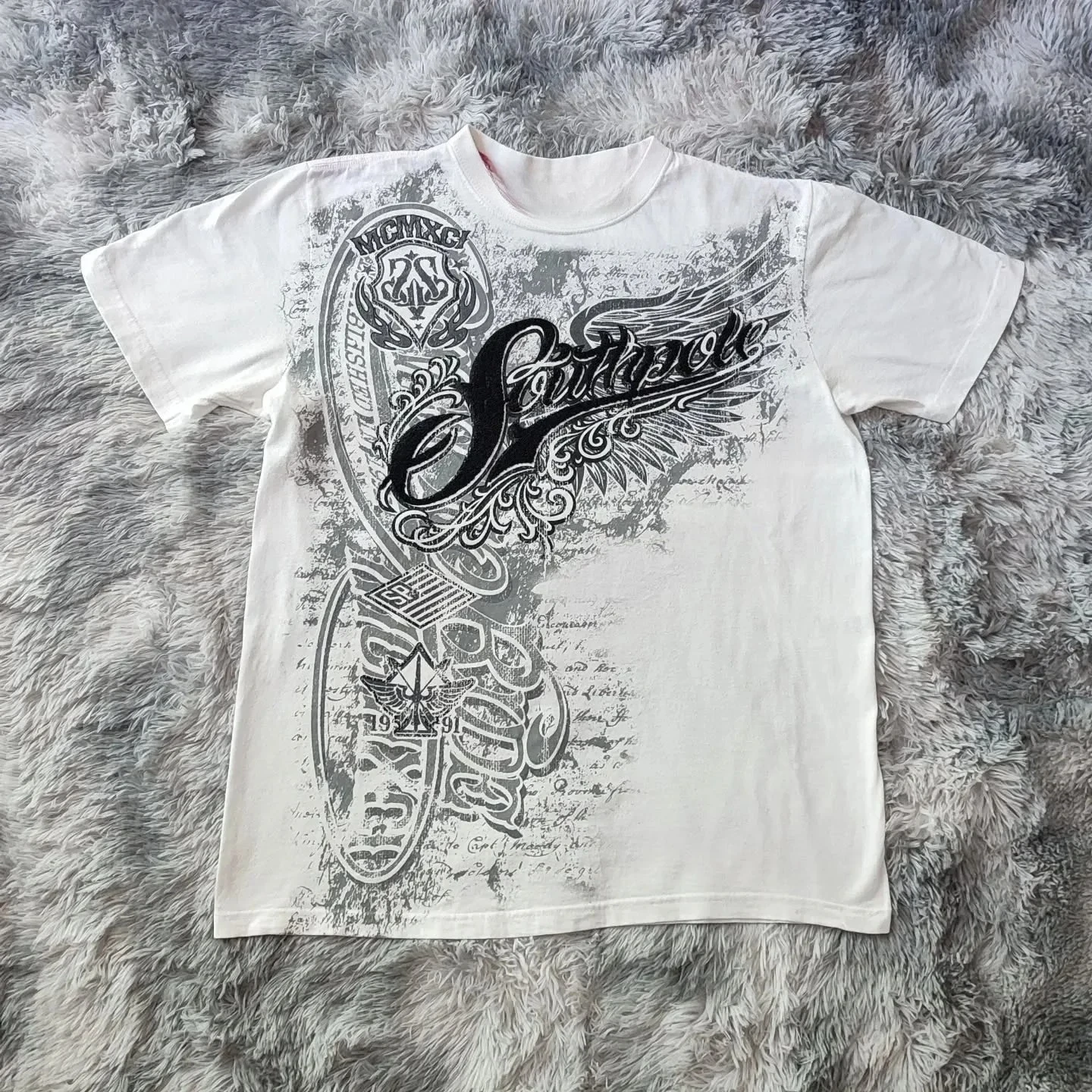 Hip Hop T-Shirt Streetwear Women Vintage Graphic American Style Fashion Baggy Pure Tops Leisure Couple Short Sleeves Clothing