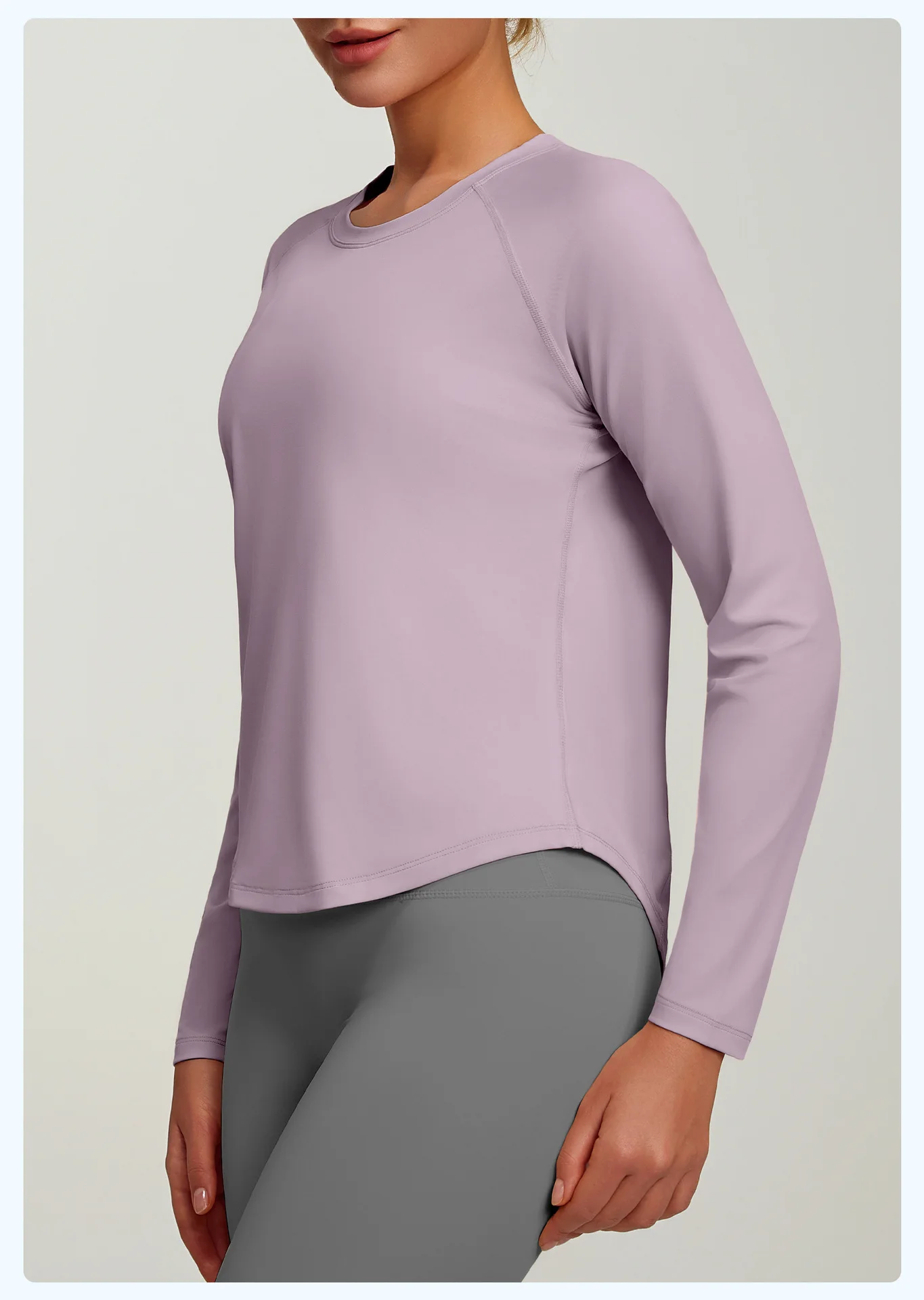 2026 Spring Summer New Women's Yoga Top Loose Mesh Breathable Sports Long Sleeve T-shirt Basic Solid Color Top Riding Clothes