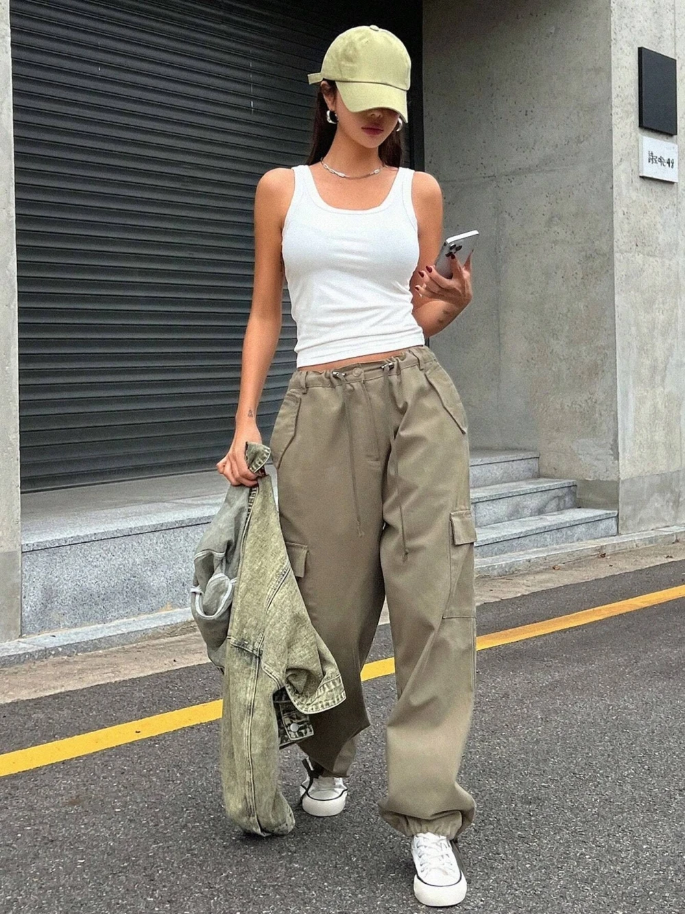 Camisole Tank Soft Top For Women Summer Outfits Tight And Sexy Tank Top Knitted Bottom Shirt And Sleeveless Top For Outerwear
