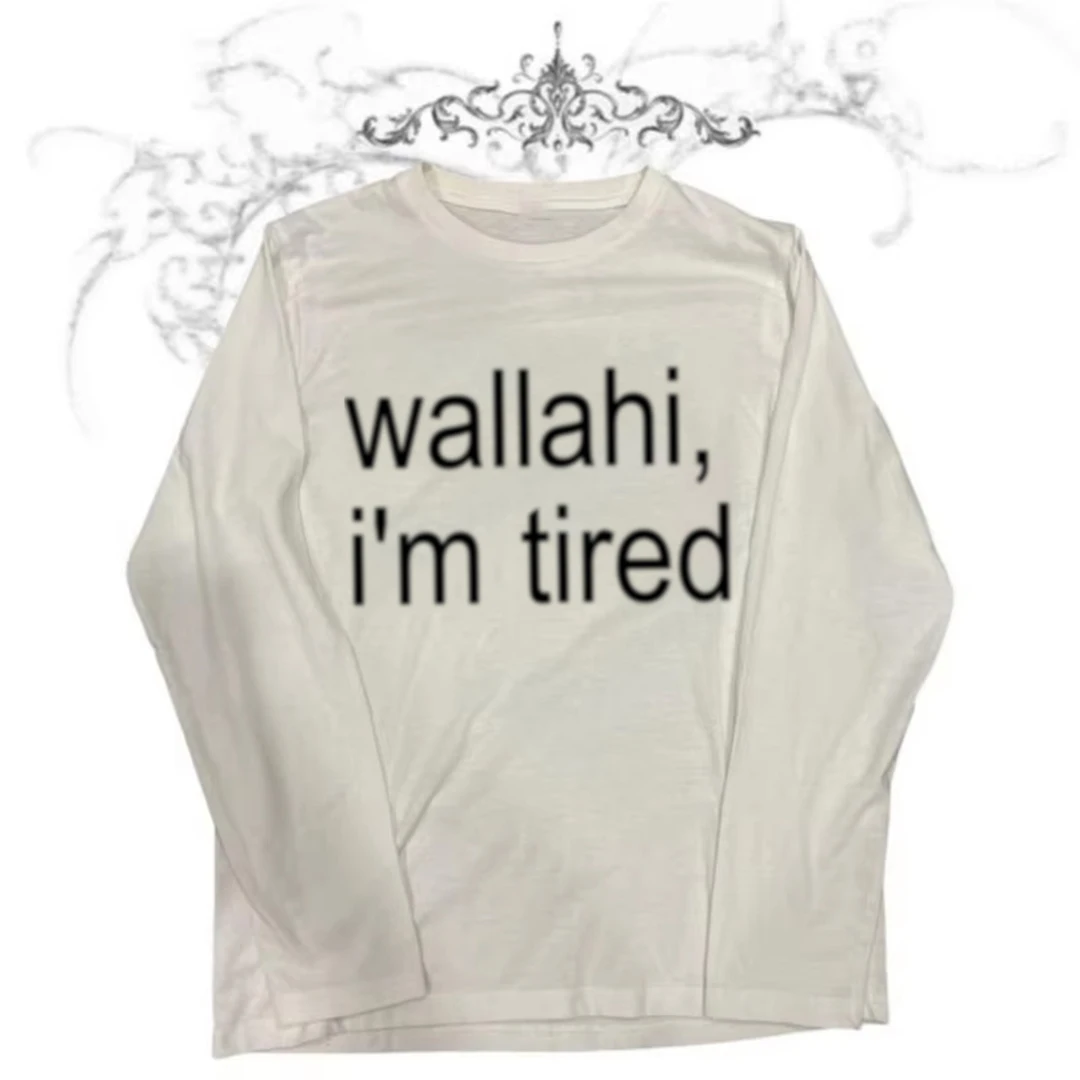 Women's Cropped Grunge Clothes Aesthetic Clothing Kawaii Y2k Top for Women Anime Girl Harajuku 2000s Tops Long Sleeve Goth Kpop
