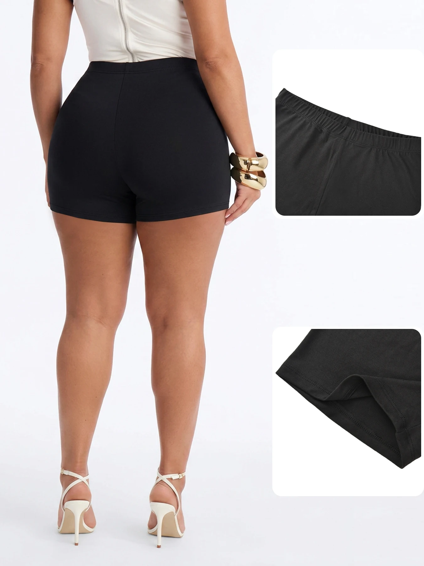 High Elasticity Sports Shorts Biker Shorts For Women Super Soft Yoga Running Push Up Gym Fitness Women's Activewear