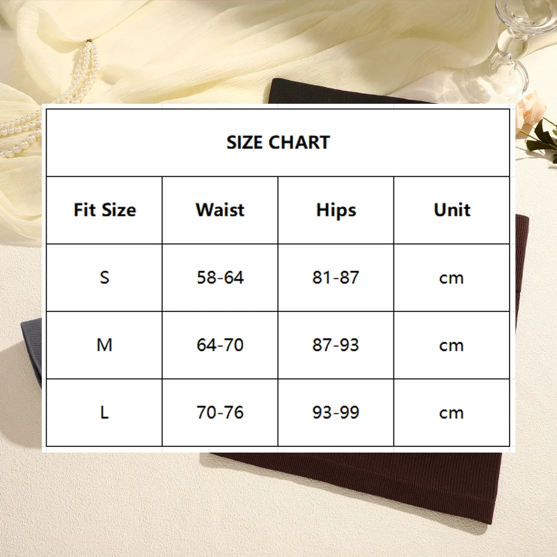 Women's Basic Elastic High Waist Bodycon Pencil Mini Skirt Casual Summer Ribbed Knit Package Hip Short Skirt Fashion Streetwear