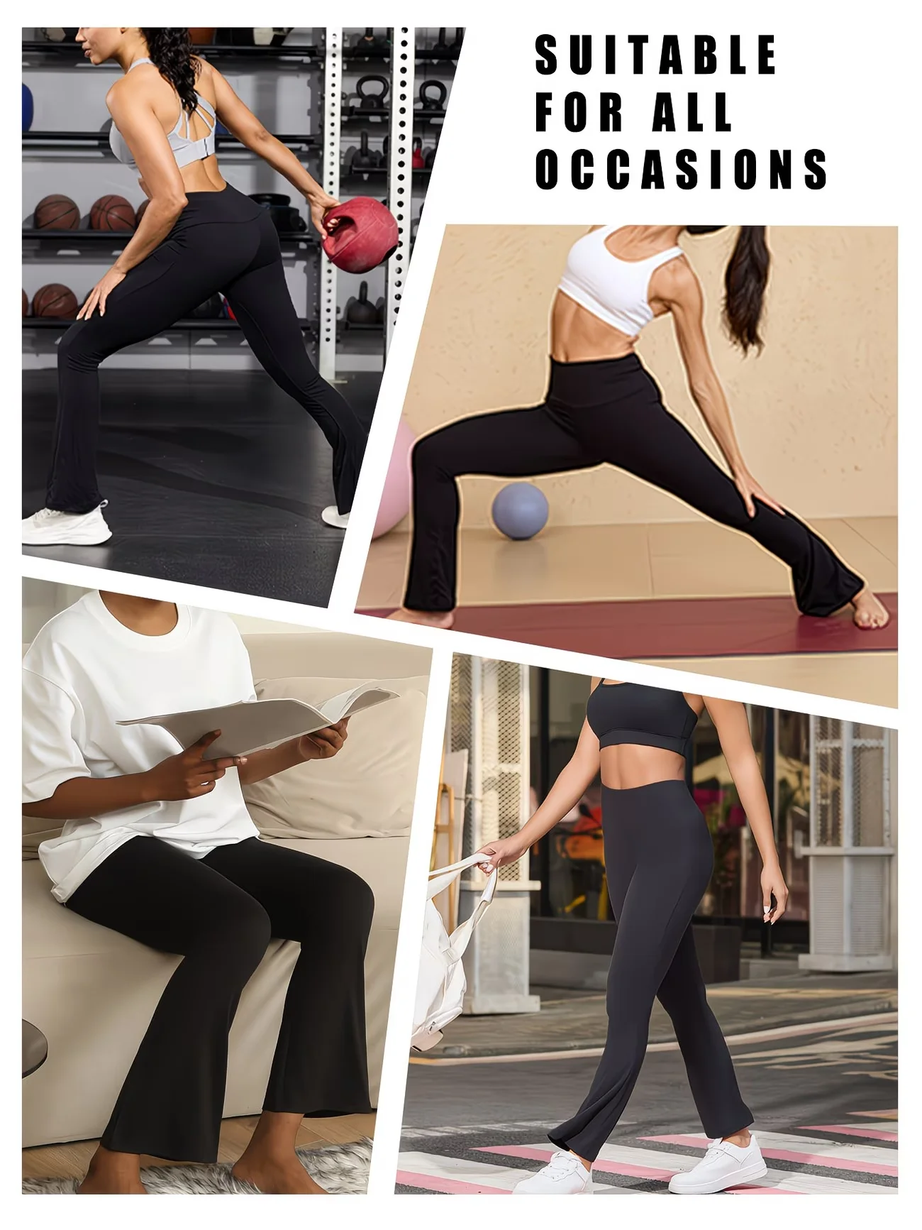 Ladies Yoga Leggings Horn Design High Waist Yoga Pants Suitable for Fitness, Sports, Running, Cycling, Yoga and Other Sports