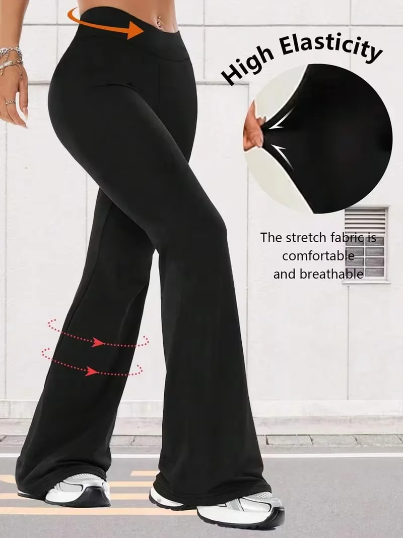 Ladies Yoga Leggings Horn Design High Waist Yoga Pants Suitable for Fitness, Sports, Running, Cycling, Yoga and Other Sports