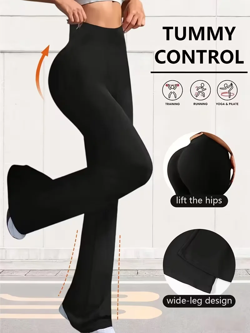 Ladies Yoga Leggings Horn Design High Waist Yoga Pants Suitable for Fitness, Sports, Running, Cycling, Yoga and Other Sports