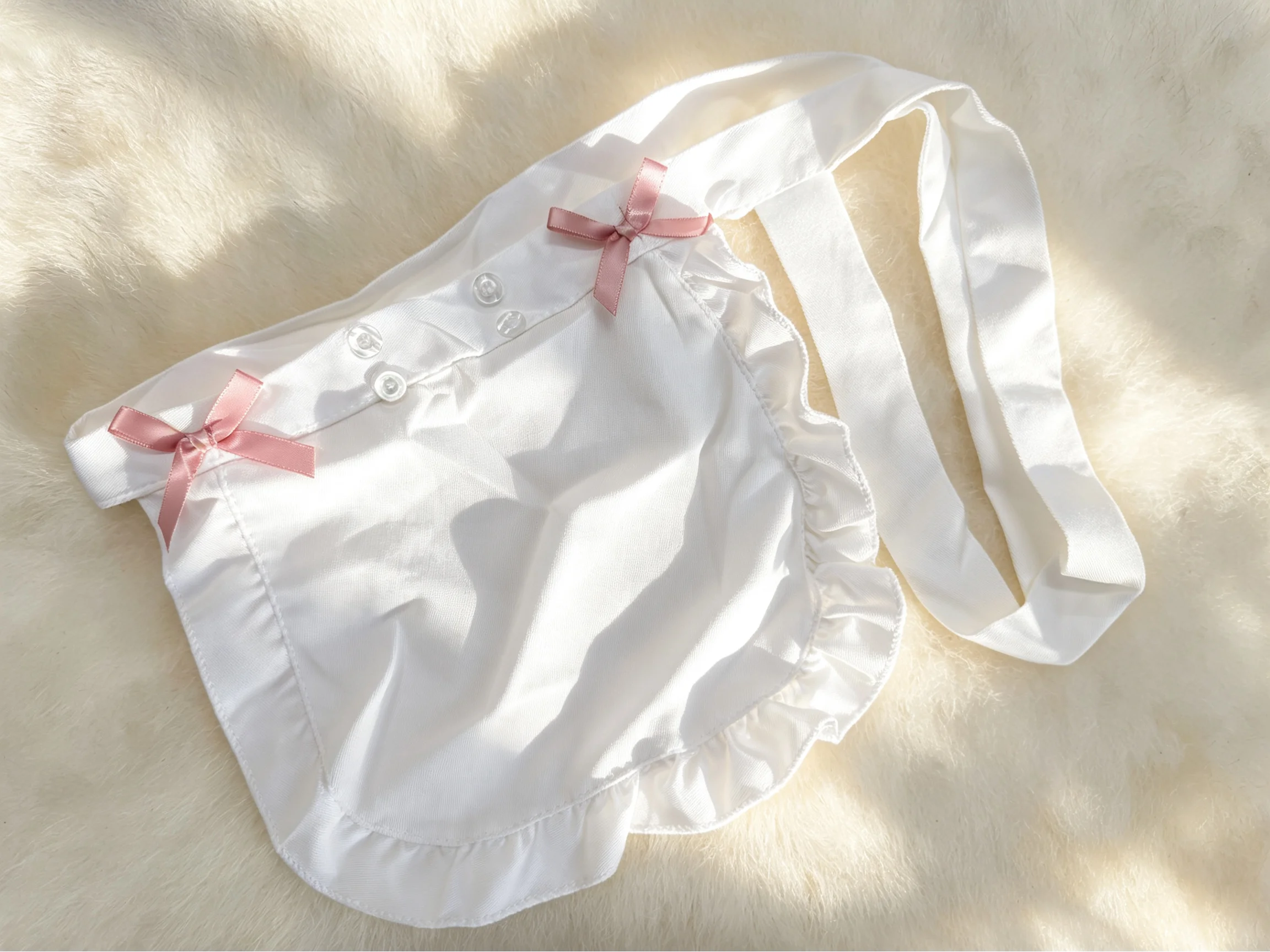 Women's Sexy Mini Dress Lingerie Cosplay Maid Cute Bowknot Lace Hotsweet Casual Dresses Party Club Costume Camisole Mini Dresses