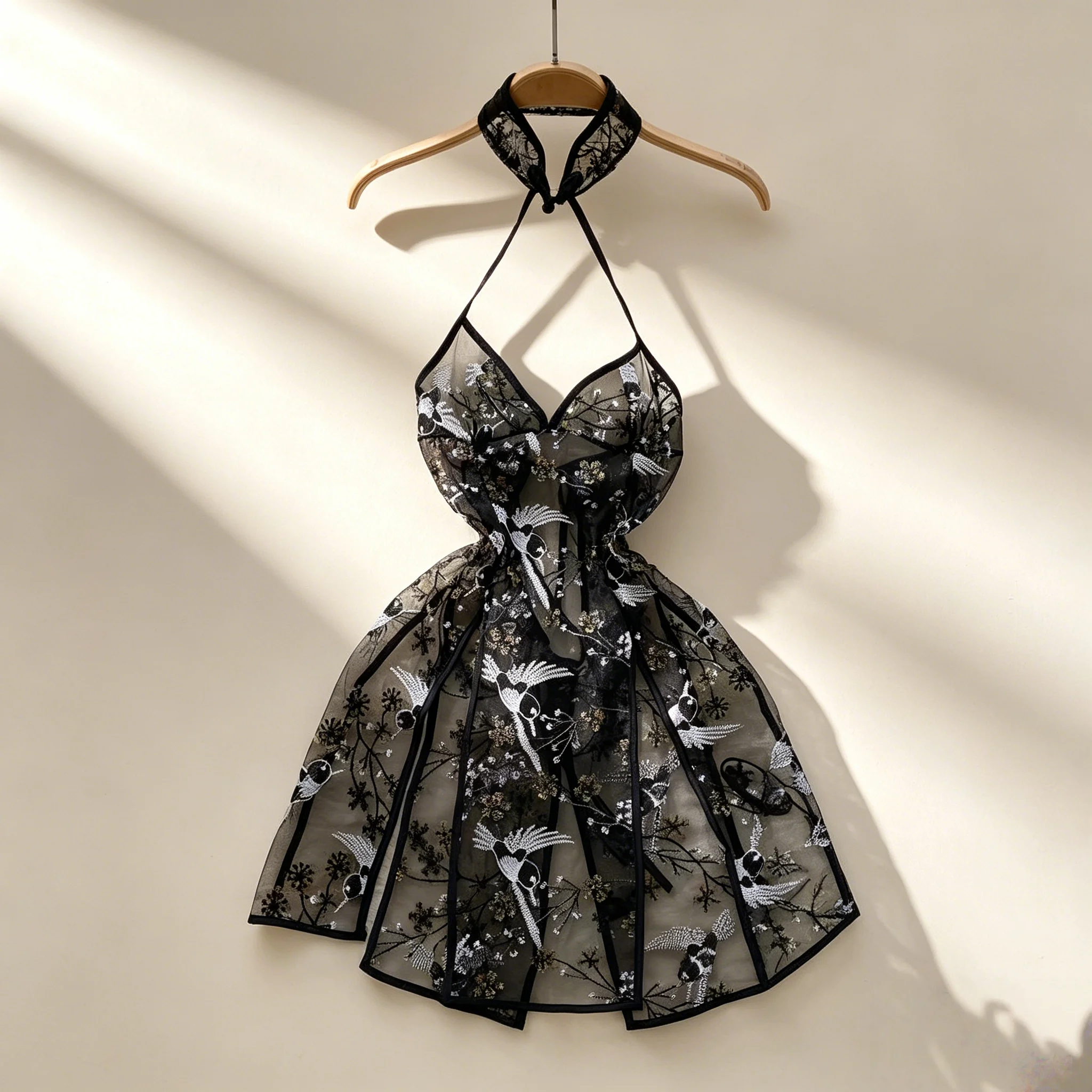 Women's Sexy Mini Dress Lingerie Cosplay Maid Cute Bowknot Lace Hotsweet Casual Dresses Party Club Costume Camisole Mini Dresses