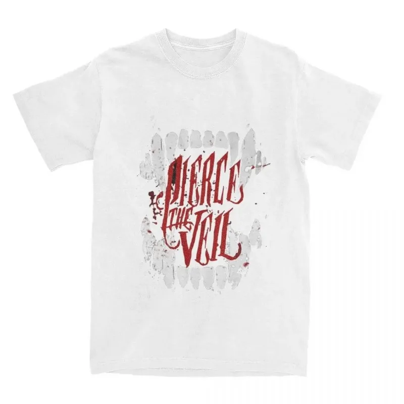 Band Pierce The Veil T Shirts Streetwear Versatile Short Sleeve Graphic Men Women Stylish Harajuku Vintage Unisex Tops