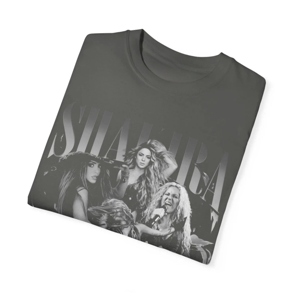 Comfort Colors Shakira T-shirt Shakira our music bootleg fan T-shirt unisex T-shirt Couple's all-season streetwear gothic top