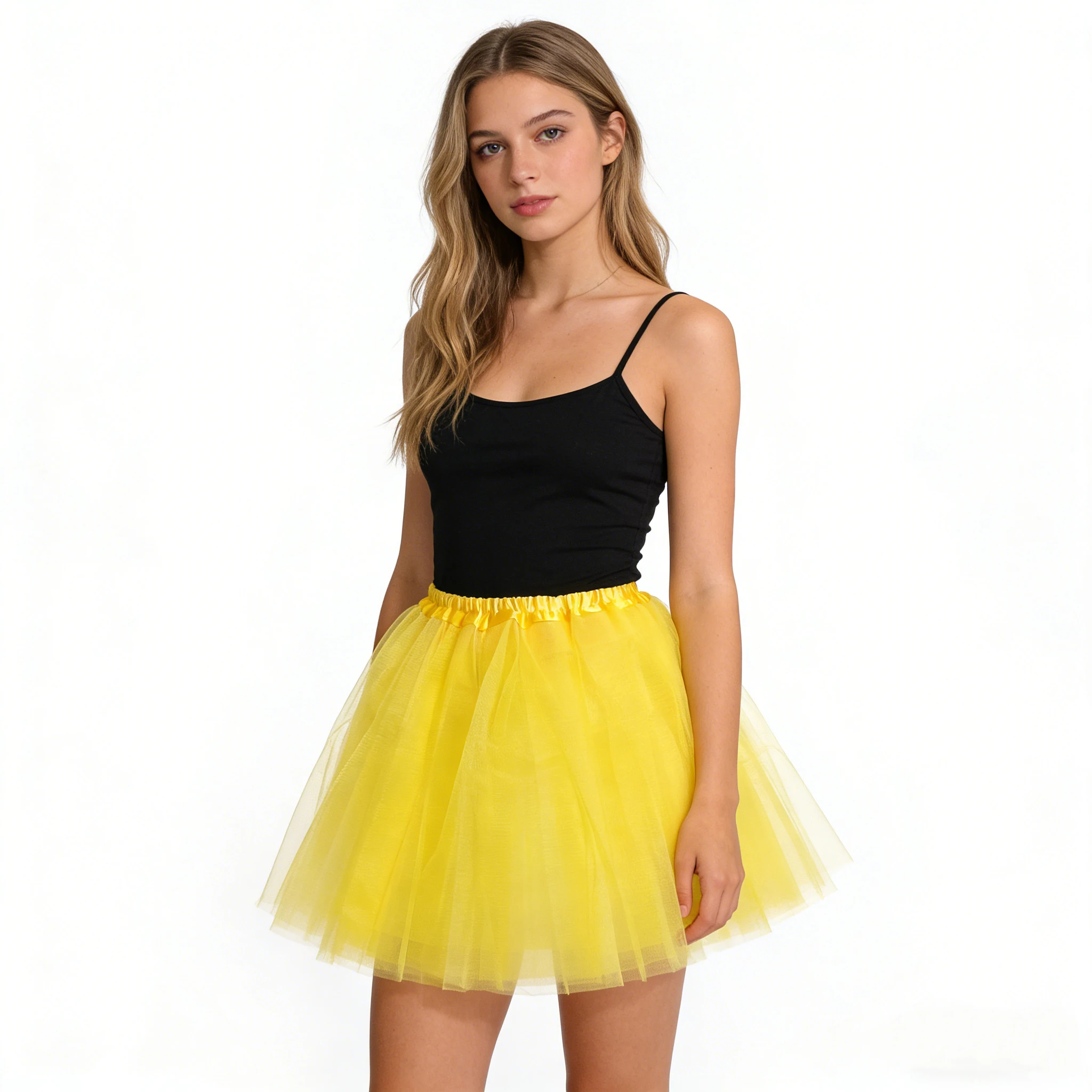 Adults' Fashion Tulle Tutu Skirt Elastic Waist Ballet Tutu Perfect for Party Cosplay