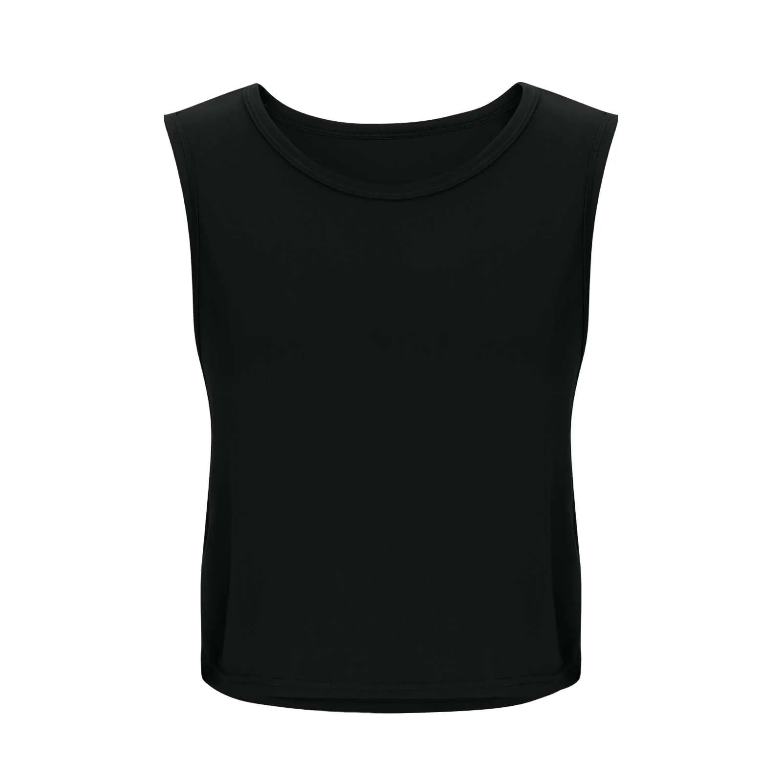 Women Sleeveless Yoga Tops Athletic Vest Breathable Blouse Cover Up Gym Workout Cool T-Shirt Running Short Tank Crop Top