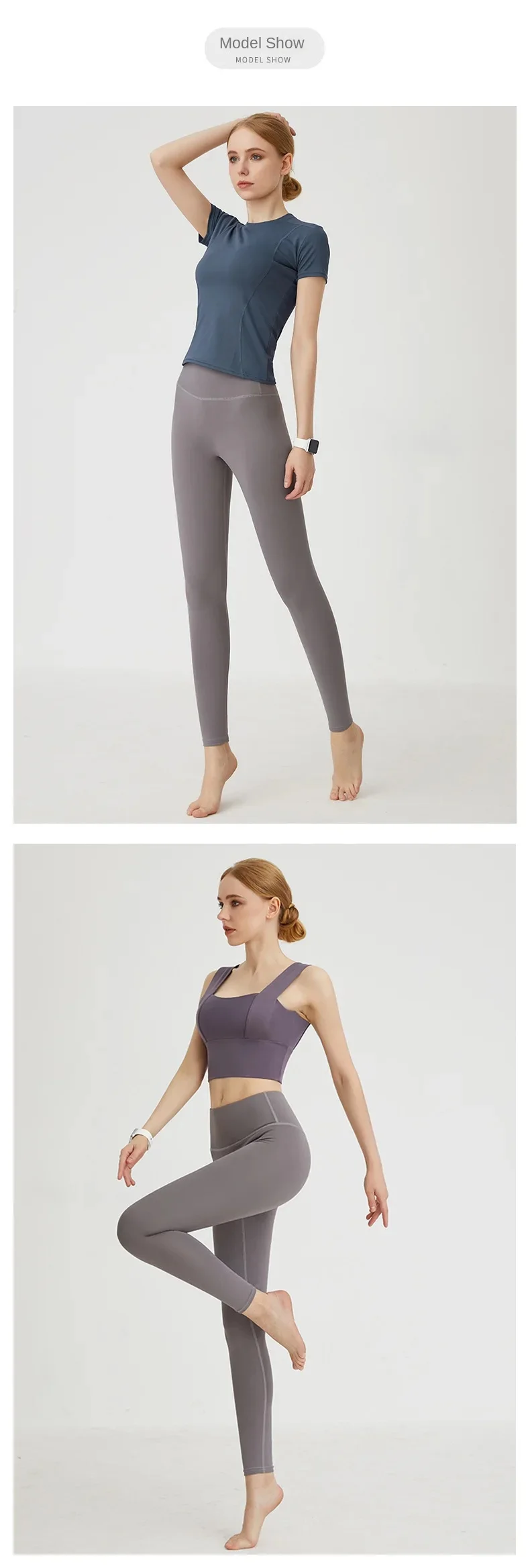 UPF50+ Women Yoga Leggings Hips Lifting Gym Leggings Sport Pants High Waist Fitness Leggings Bubble Butt Workout Running Pants