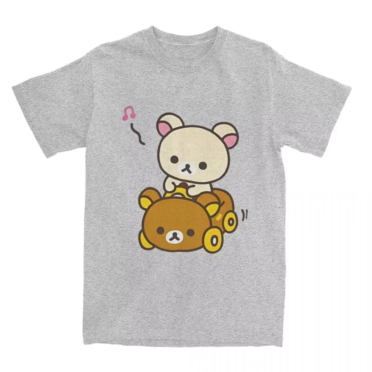 Round Neck Short Sleeve T-shirt for Men and Women with Car Hipster Style Summer Short Sleeve T Shirts Streetwear Women T Shirts