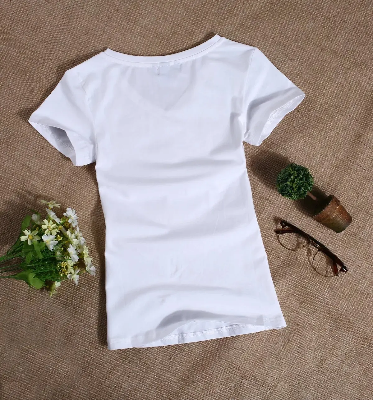 MRMT 2026 Women's T Shirt Casual Women Short Sleeved Slim Solid Color Simple Pure Tees Womens T-Shirt For Female Women T Shirts