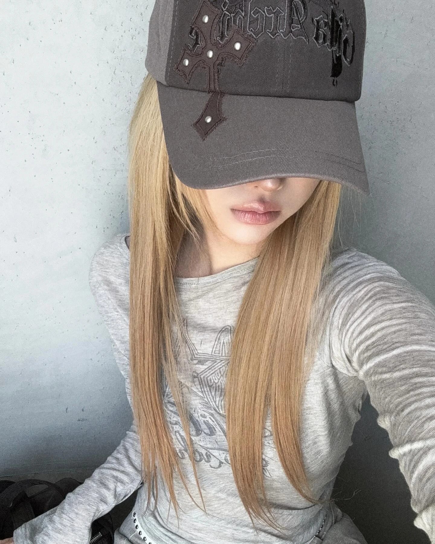 Karrram Japanese Y2k Letter Print Knitted Tops Korean 2000s Long Sleeve Knit T-shirt Vintage Harajuku Streetwear American Retro
