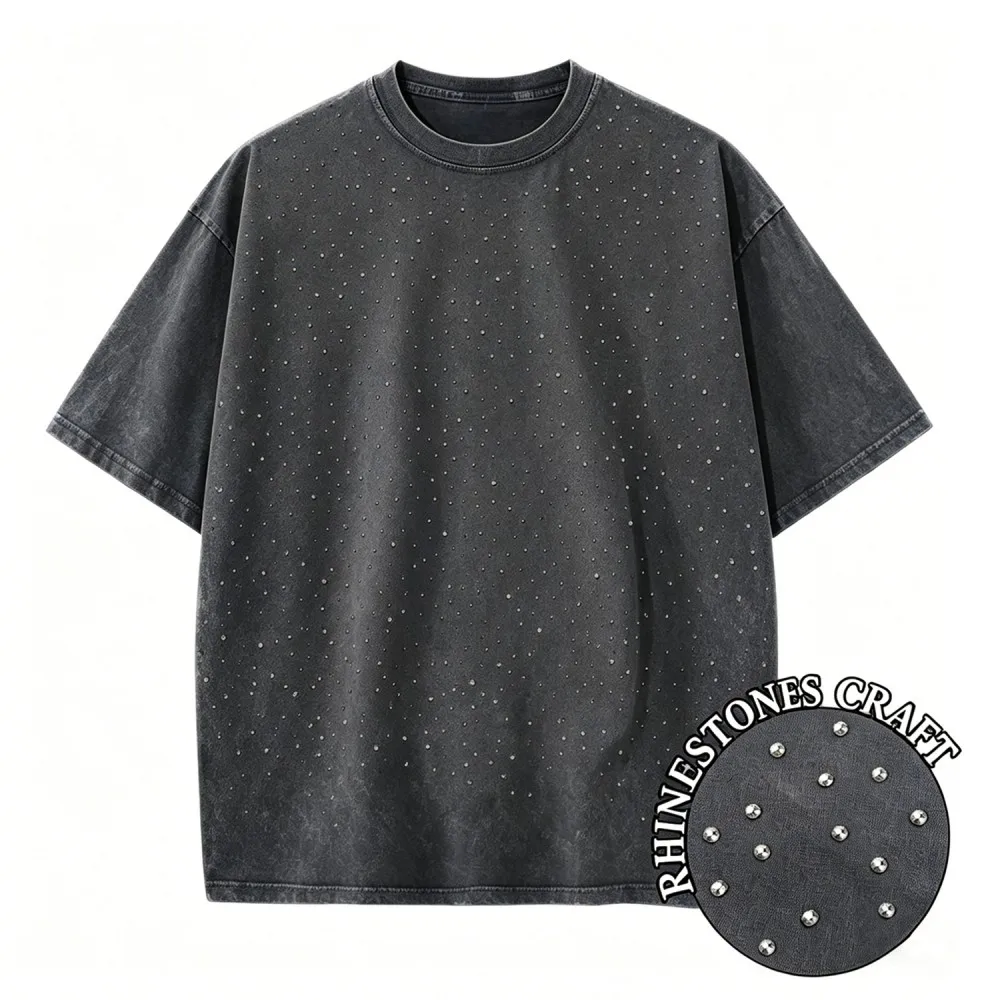 Summer Cotton Washed T-shirt for Women Men Loose O-Neck Oversized Tee Korean Y2k Female Clothes Casual Vintage Short Sleeve Tops