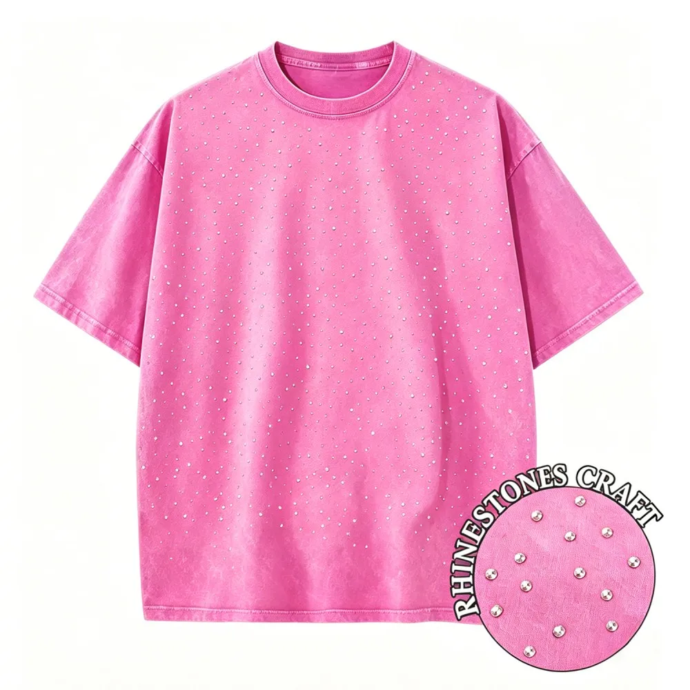 Summer Cotton Washed T-shirt for Women Men Loose O-Neck Oversized Tee Korean Y2k Female Clothes Casual Vintage Short Sleeve Tops