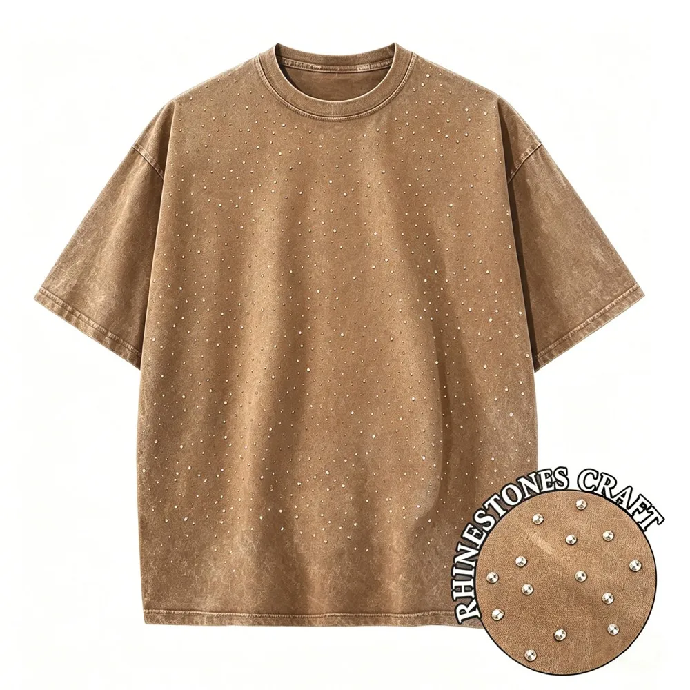Summer Cotton Washed T-shirt for Women Men Loose O-Neck Oversized Tee Korean Y2k Female Clothes Casual Vintage Short Sleeve Tops