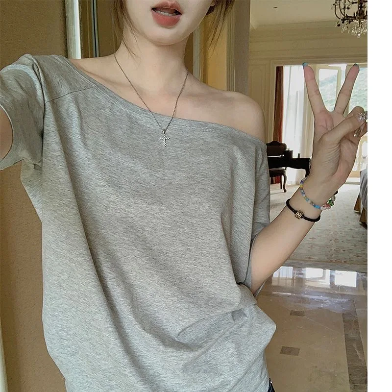 Gothic Harajuku Vintage Punk Emo Girls Long Sleeve Tee Sexy Slim Chic Printing Crop Tops Grunge Y2K Aesthetic Women's Streetwear