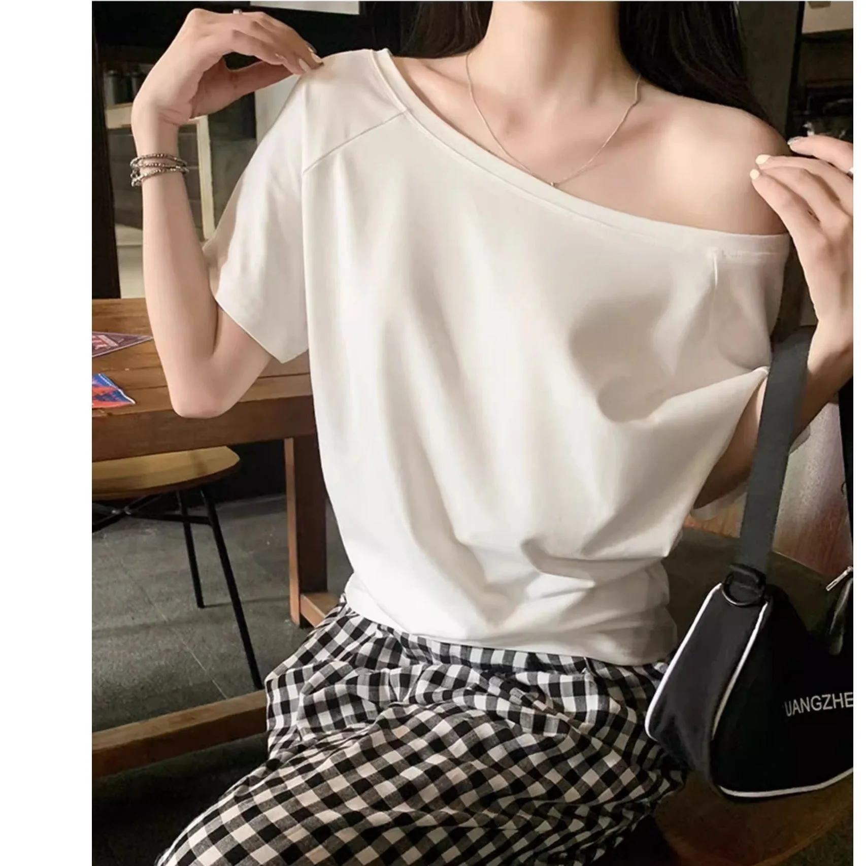 Gothic Harajuku Vintage Punk Emo Girls Long Sleeve Tee Sexy Slim Chic Printing Crop Tops Grunge Y2K Aesthetic Women's Streetwear