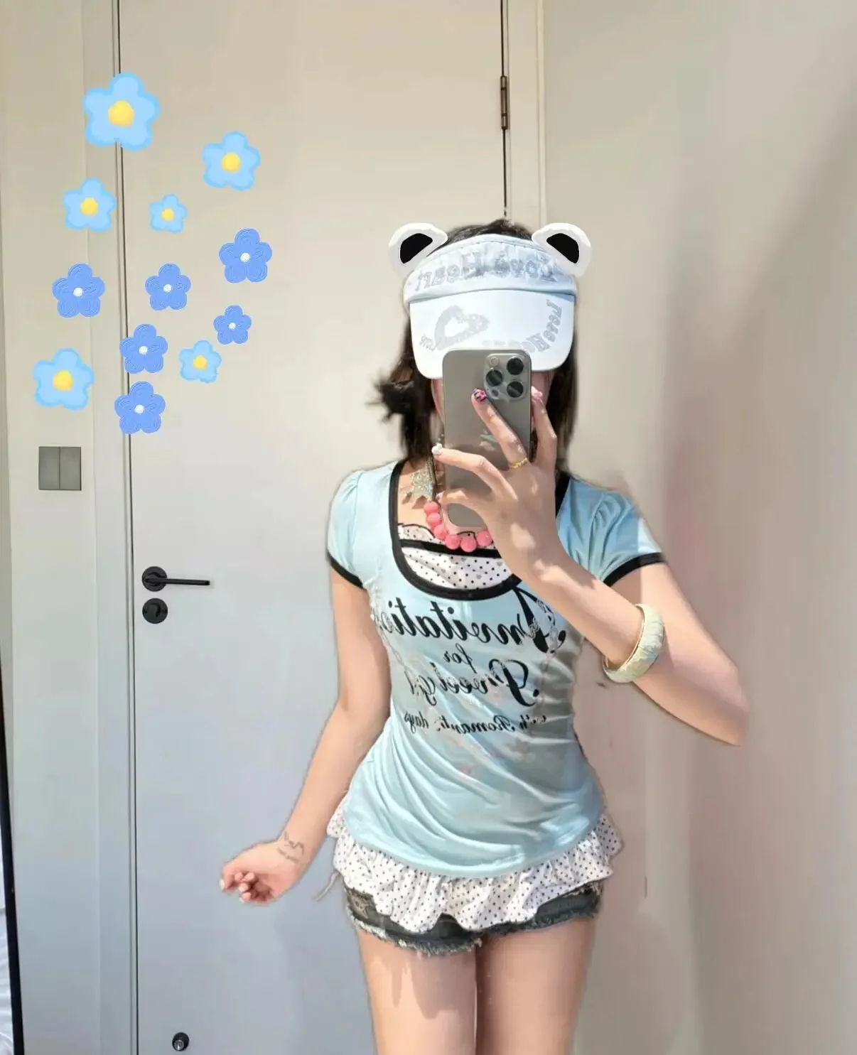 2026 Ropa Mujer T-Shirts Women Clothes Short Sleeve Lace O-neck Sweet Tees Fashion Casual Summer Tshirt Korean Camisetas Kawaii