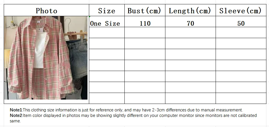 Harajuku Oversize Loose Plaid Shirts Female Lazy Style Long Sleeve Out Wear Casual Blouses Vintage All-match Students Shirt