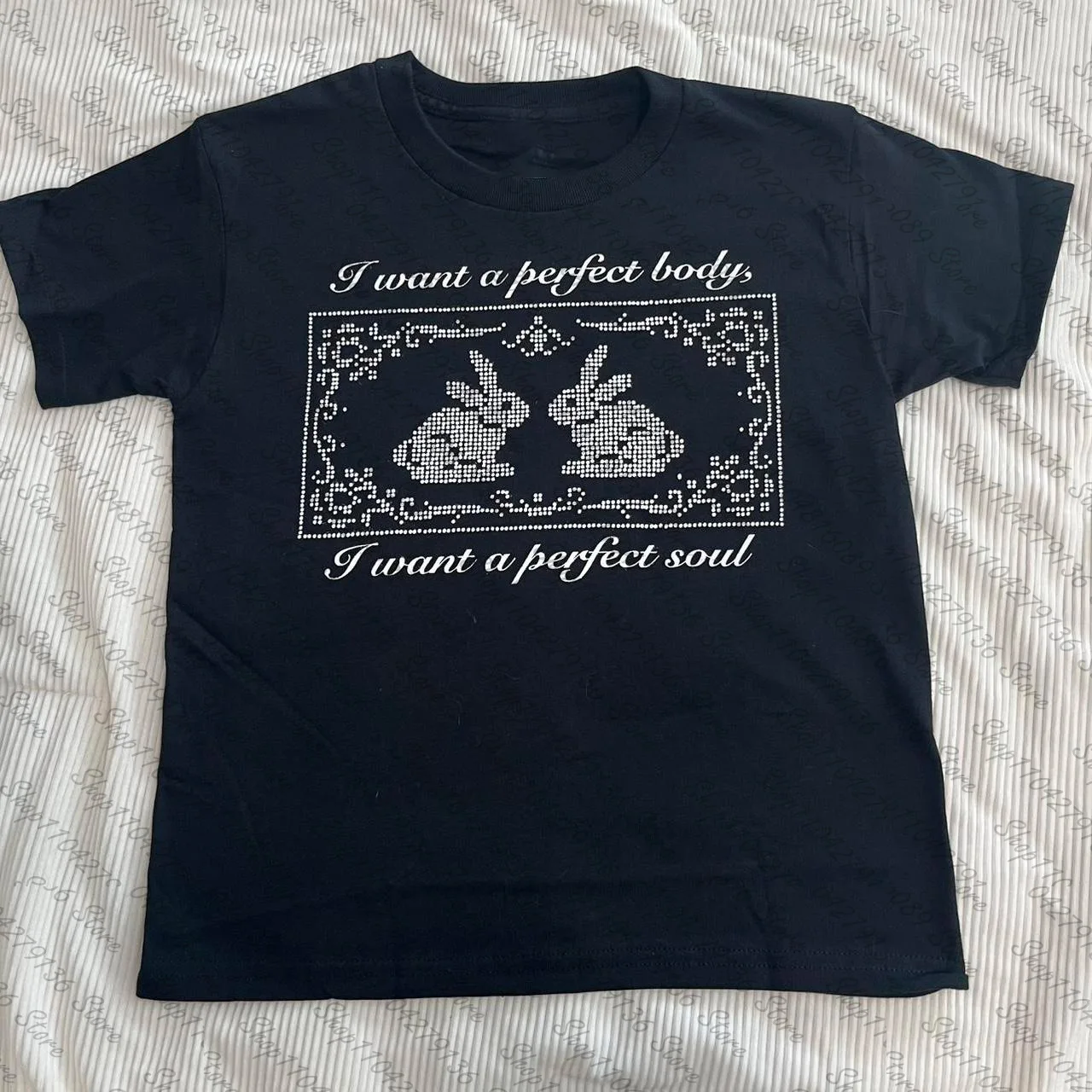 Gothic Harajuku Slim Short Sleeve T-shirt Fashion Summer Fashion Crop Top Streetwear Emo Girl Y2k Style Women's T-shirt Baby Tee