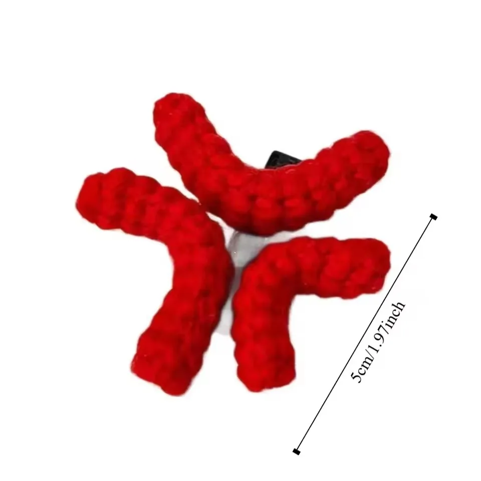 2025 Expression Handmade Hair Clips For Women Girls Creative Angry Headwear Funny Side Clip Versatile Hair Accessories Gifts