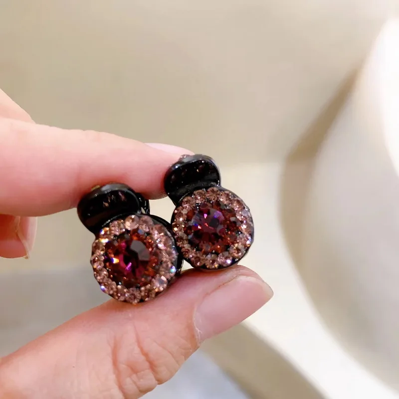 2pcs/set cute small crystal hair clip for women mini hairclip girls bangs hairpin kids claw clip set hair pin hair accessories