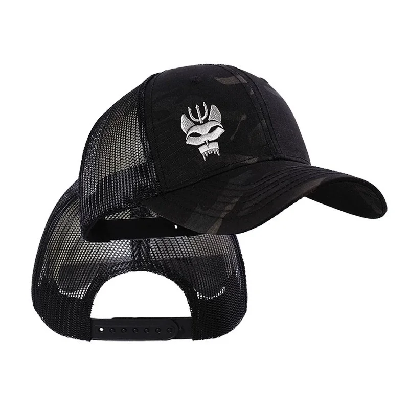Fashion Men hip hop hat back sealed cotton baseball cap personality embroidery camouflage caps Men Women snapback hats gorras