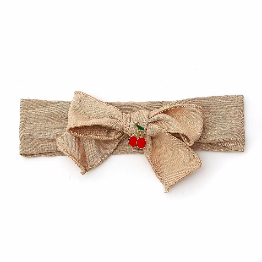 New Cotton Babyband heart bow elegant headband fashion children hairband hair accessories baby clip OEM girl freshhairband